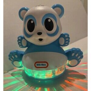 Little Tikes Light 'n Go Wobblin' Lights Panda Works Batteries Included Good Con